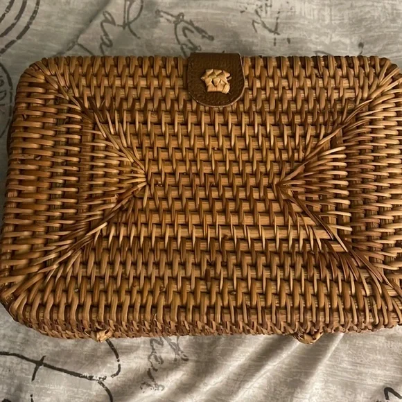 Straw crossbody purse - Picture 4 of 6